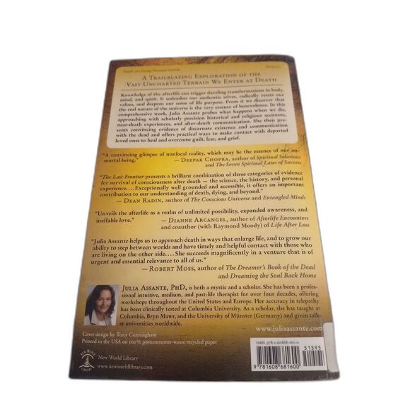 The Last Frontier Exploring the Afterlife paperback Julia Assante 2012 - Picture 2 of 2